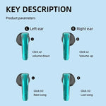 Load image into Gallery viewer, 5.0 Noise Canceling Wireless Bluetooth Headphones
